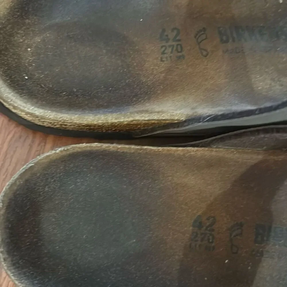Birkenstock Mayari brown sandals, size 42 color Habana 11 women 9 men